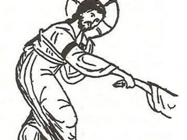 detaliu-desen-Inviere-Hristos-intinde-mana
