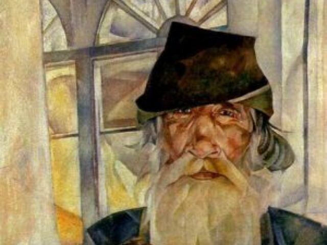 boris-grigoriev-old-man-from-olonets-1918