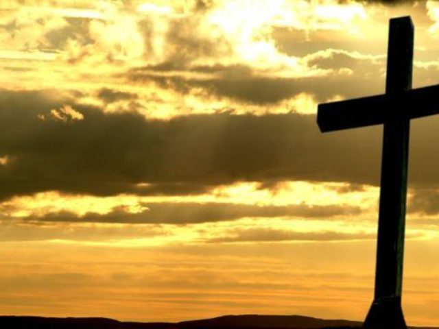 Cross at Sunset