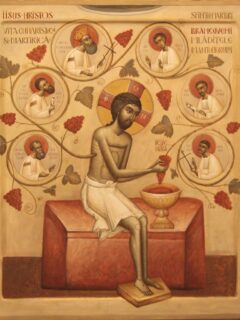 Ioan Popa, Hristos vita de vie, atelier  muzeul Cotroceni, mai 2014    (3)