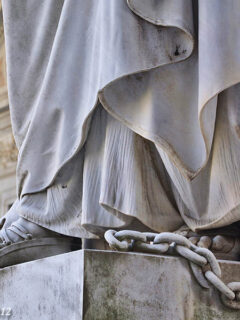 Statue Representing Paul at St. Paul Outside the Wall - Rome