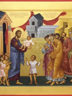 икона-Христос-и-дети