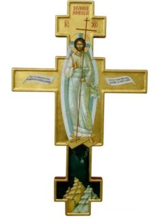 Icoana_Învierii_Pr_Mihail_pictură_pe_Cruce