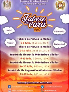 Afis Tabere Spania