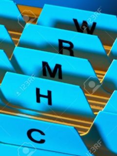 9550630-Alphabetical-index-for-sorting-cards-Customer-addresses-and-patient-data--Stock-Photo