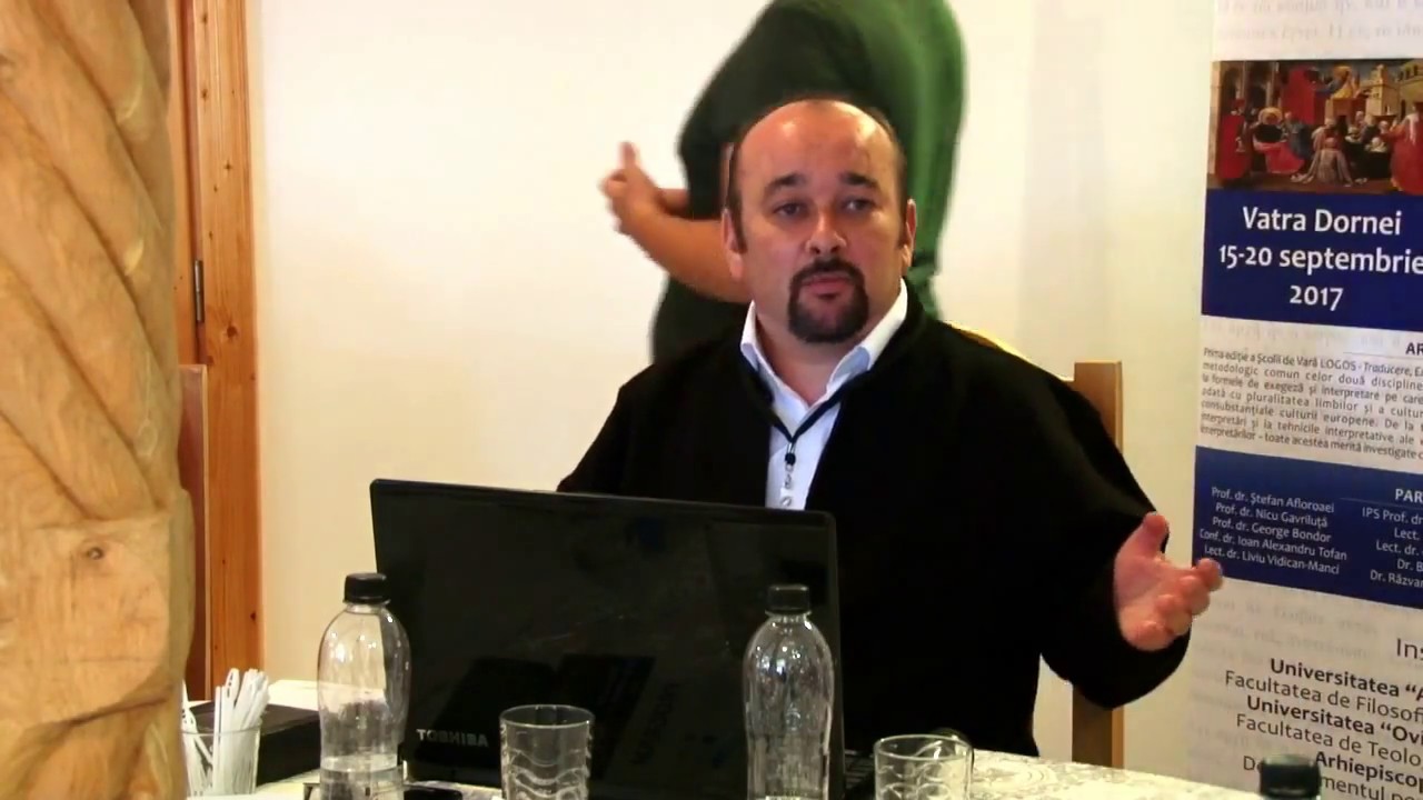 Lect. dr. Cezar Hârlăoanu – „Hermeneutica textului biblic: dimensiunea sensului originar ebraic