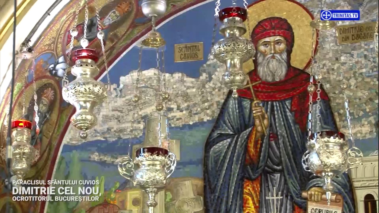 Paraclisul Sfântului Cuvios Dimitrie cel Nou, ocrotitorul Bucureștilor