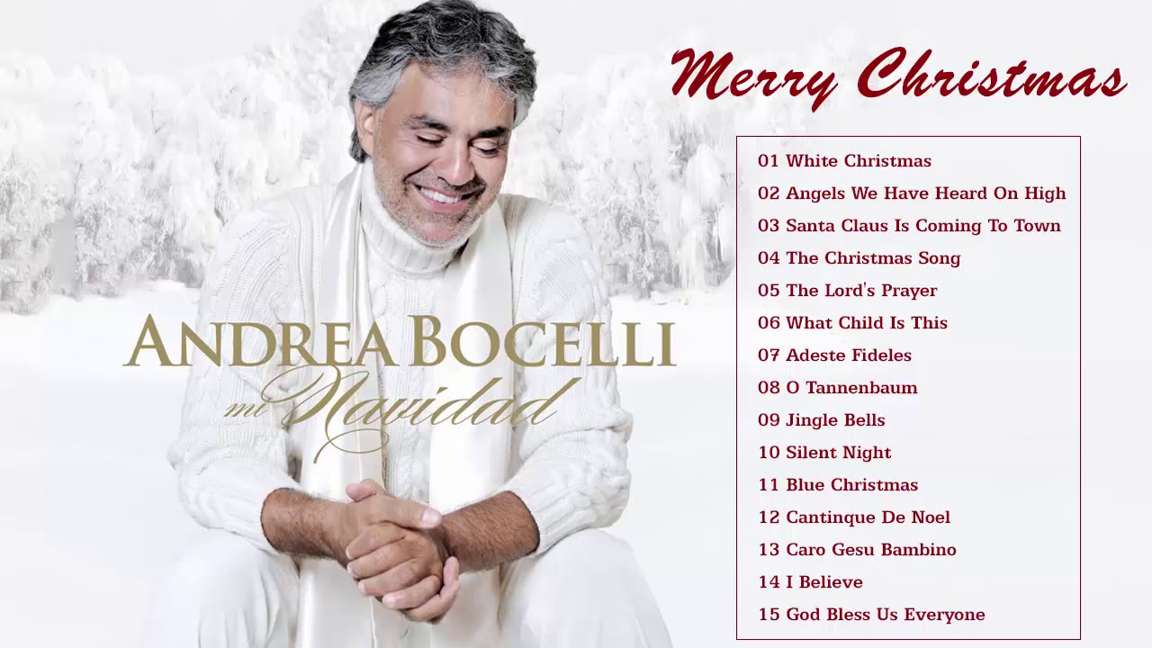 Andrea Bocelli Christmas Songs 2018 – Top Christmas Songs New Playlist 2018