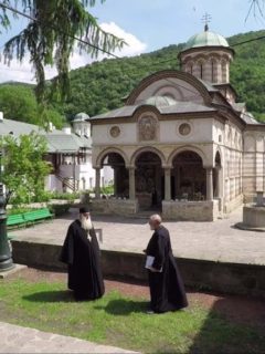 Mănăstirea Cozia, necropola lui Mircea cel Bătrân de pe malul Oltului