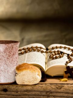 26408498 - bible and prayer beads