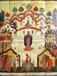 Pokrov_Russkij_Sever_Obonezhe_XVI_v._Derevo_tempera._133_114_sm_Muzej_izobrazitelnyh_iskusstv_Respubliki_Kareliya_Petrozavodsk_Rossiya_KMII_1