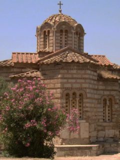 Athens_agora_bizanthian_church_Agii_Apostoli