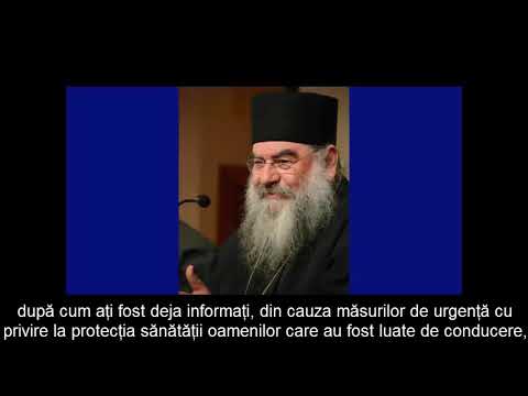 IPS Athanasie de Limassol – Cum să facem față duhovnicește pandemiei Coronavirus
