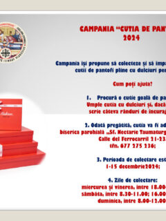 Cutia de pantofi 2024