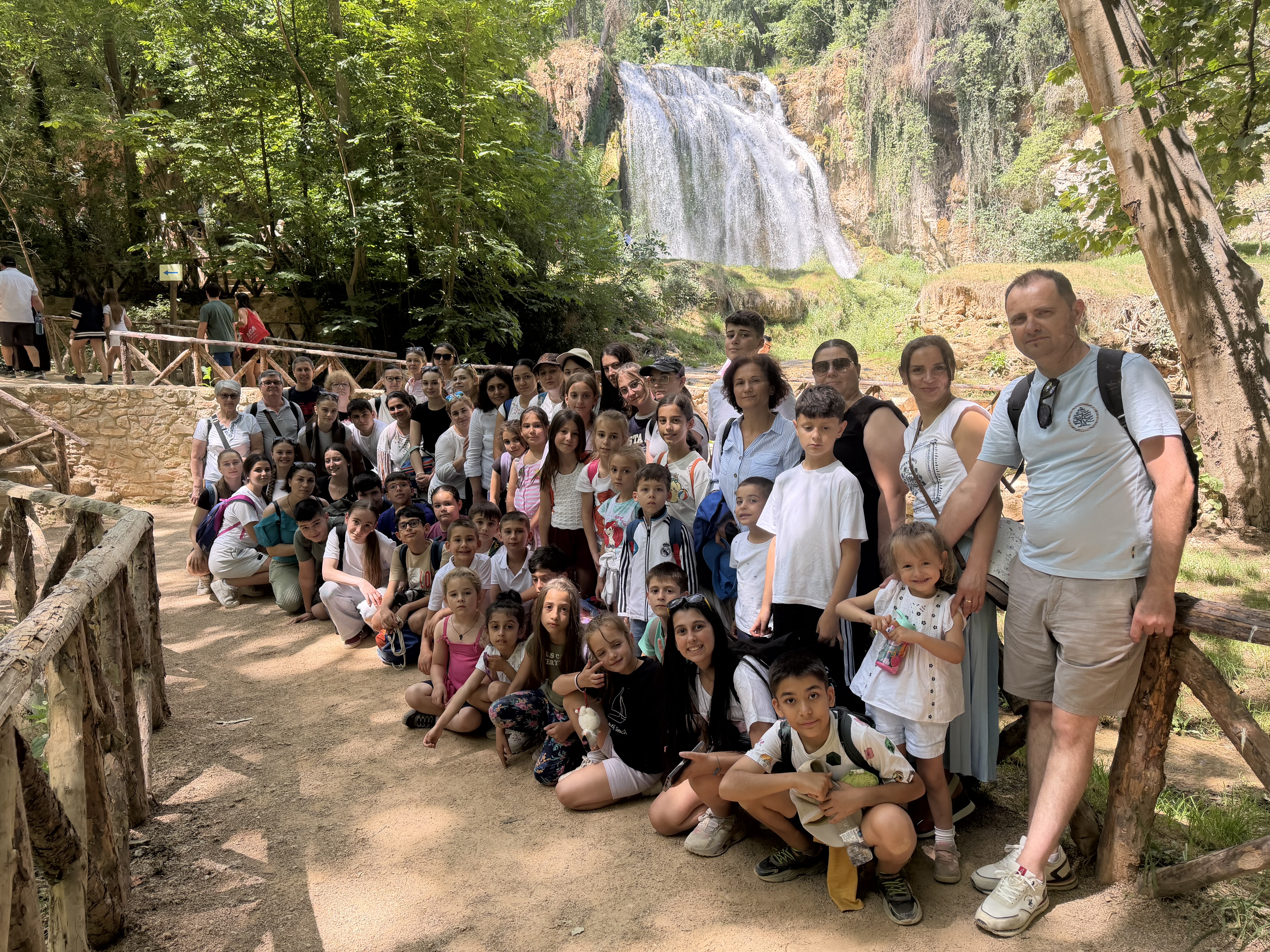 Elevii școlii parohiale în drumeție la Monasterio de Piedra, 13 iunie 2026